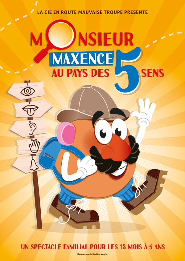Monsieur Maxence au pays des 5 sens